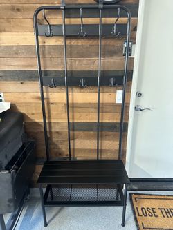 IKEA Coat Rack & Bench