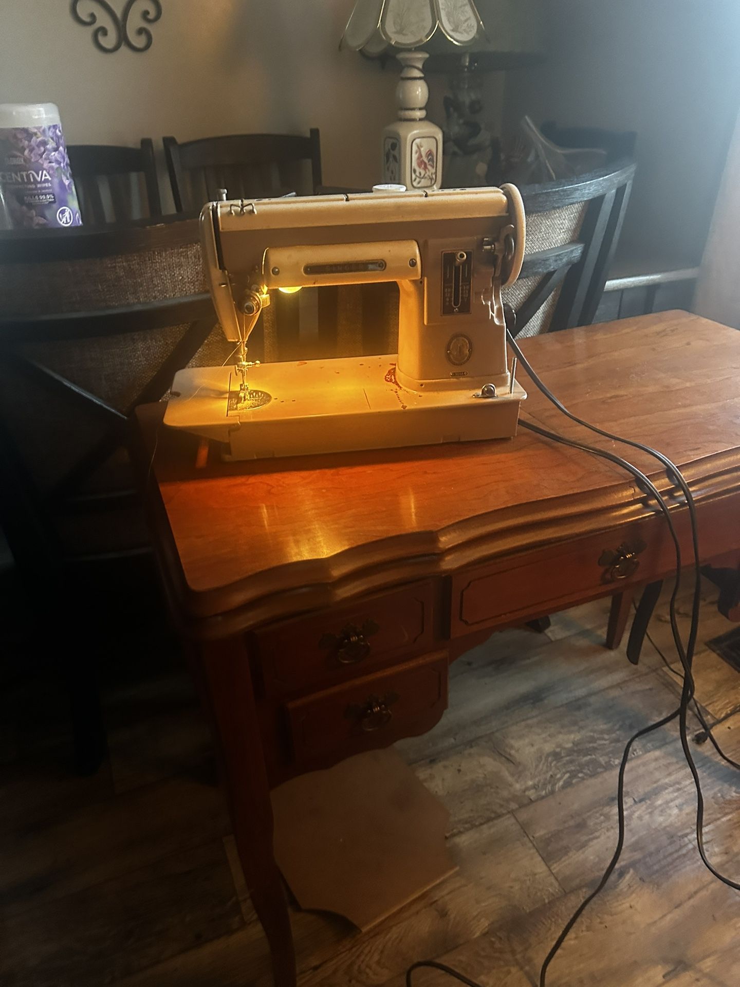 vintage sewing machine