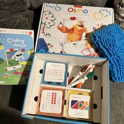 Original Osmo With 4 Games, Markers And Set Up Included.