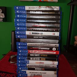 Ps4 With 28 Games External Hardrive