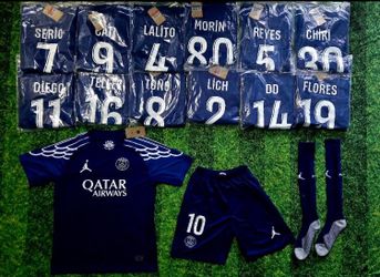 Soccer uniforms uniformes de fútbol playeras playera fútbol Set includes full kits conjuntos completos uniformes para equipos equipo 👇READ THE DETAIL