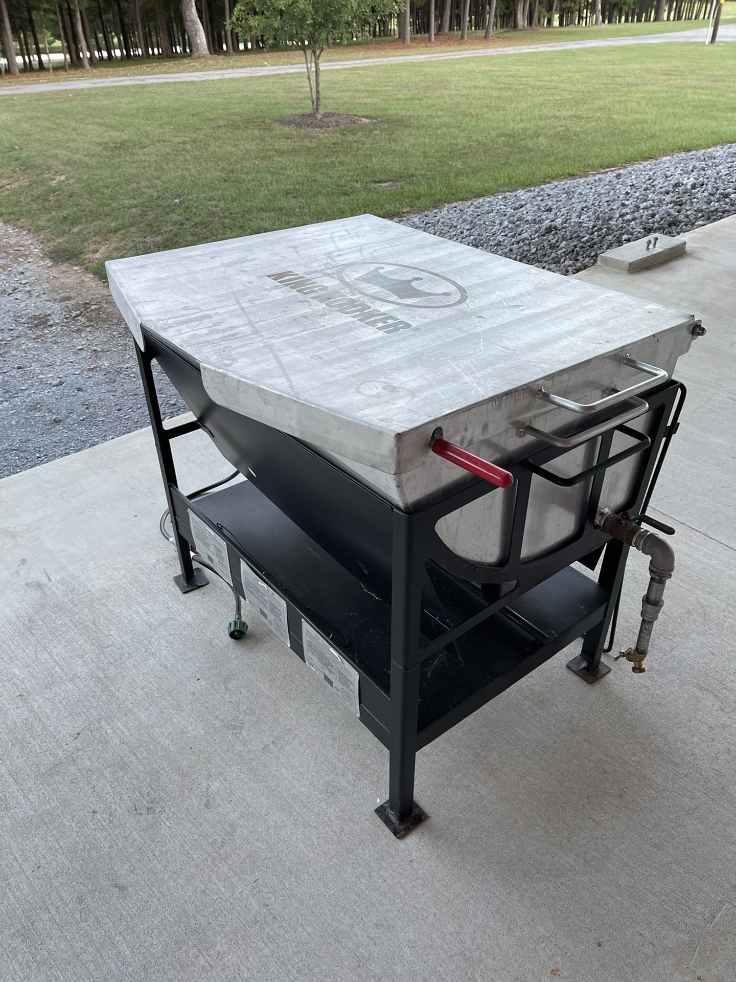 King Cooker 170qt Propane Crawfish Cooker