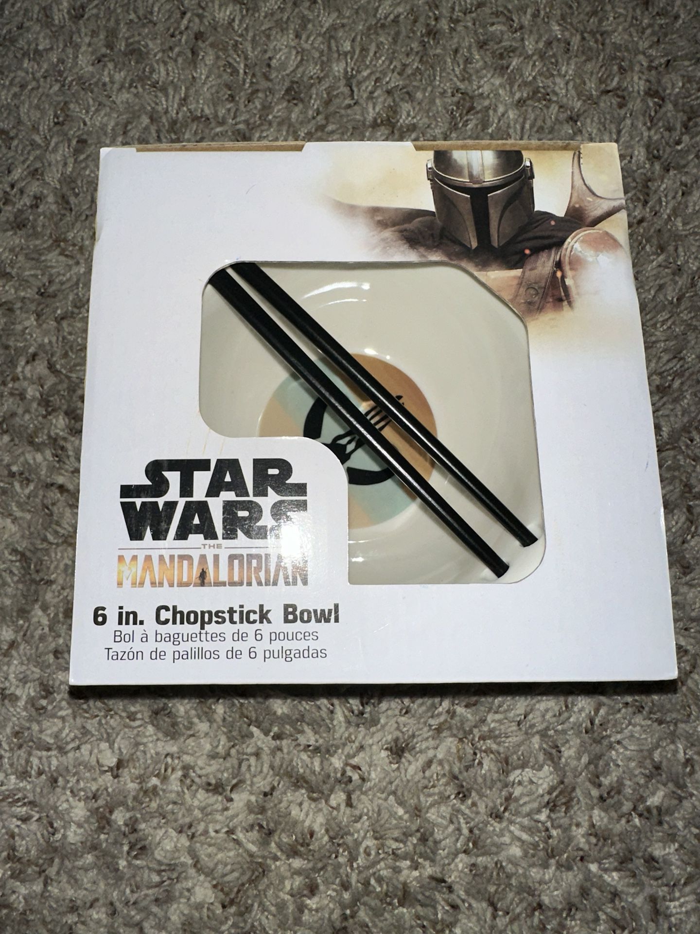 Star Wars Bowl And Chopstick New