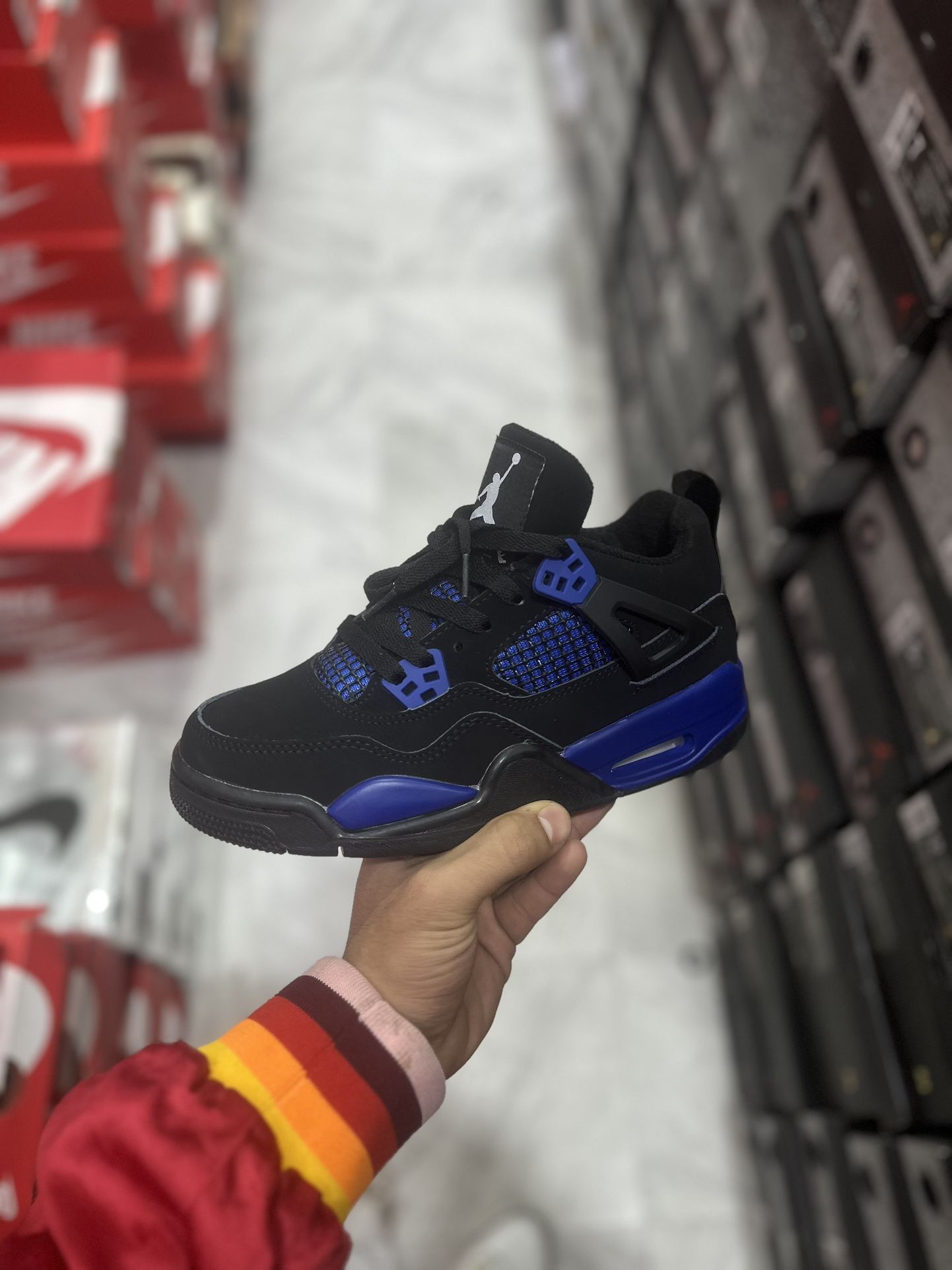 Jordan 4’s Blue Thunder