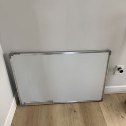 Wall mount white board