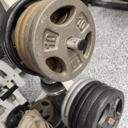 10s Gym Weights $15 Pair