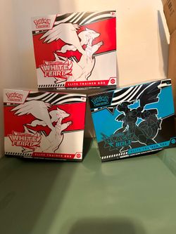 Black Bolt and White Flare ETBs