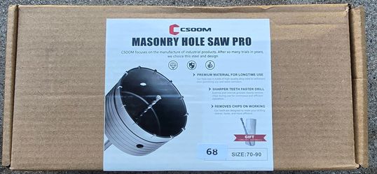 CSOOM Masonry Hole Saw Pro core drill bit