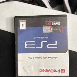 Ps3 Madden Nfl 2010 Game