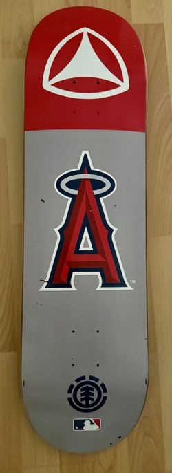Element x MLB Angels Skateboard Deck