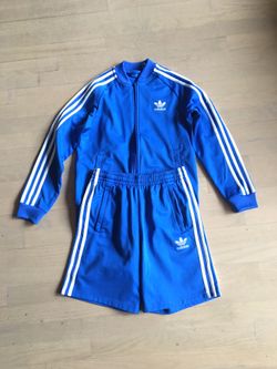 Boys adidas shorts and top size 11-12 y