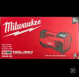 Milwaukee new inflator M18