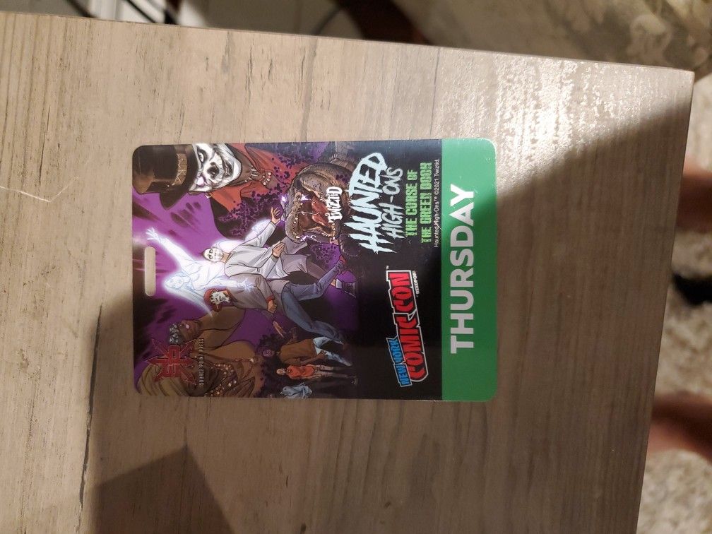 Comic Con Badge