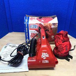Dirt Devil Ultra Corded Bagged Handheld Vacuum Cleaner 4.0 AMPS 08230 In Box