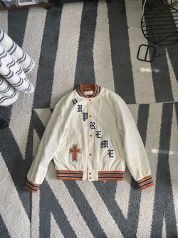Supreme Old English Corduroy Varsity Jacket Size Medium