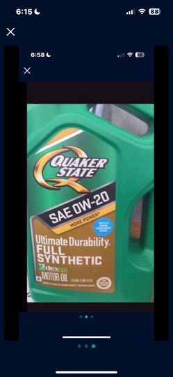 Quaker State Full Synthetic $20 a Gallon