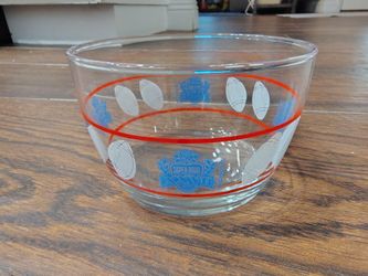 Vintage Super Bowl XXVII Small Glass Bowl