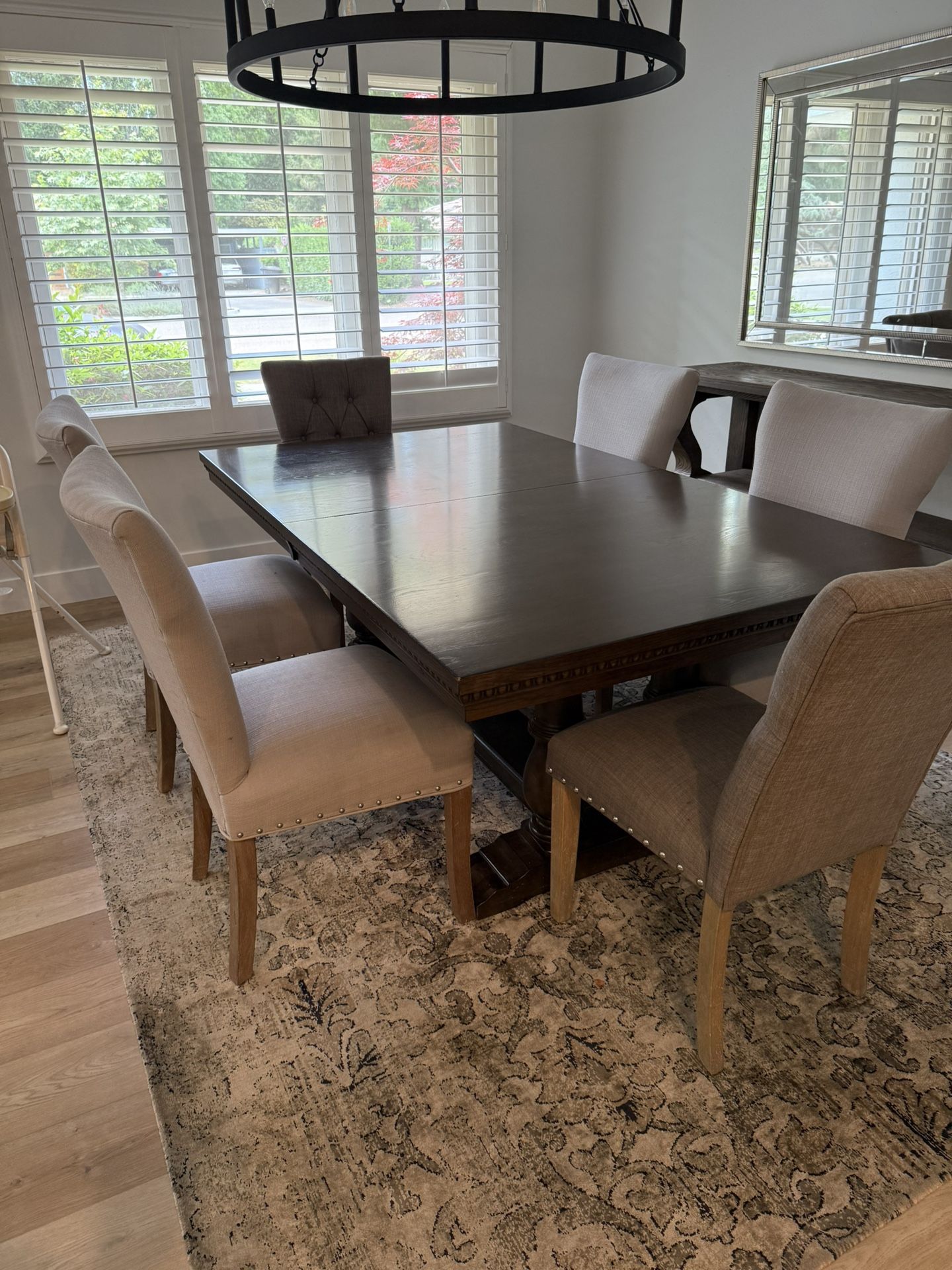 Wooden Ashley Furniture Table 