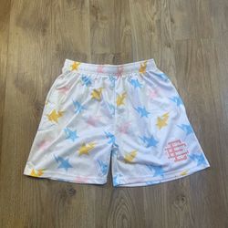 Eric emmanual shorts blue and yellow stars