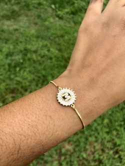 Initial Letter Bracelet