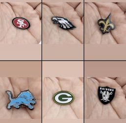 Hat Pins/pins/hats/pins For Hats/gorras/raiders/greenbay/cardinals/ny Giants/Philadelphia Eagles/la Rams