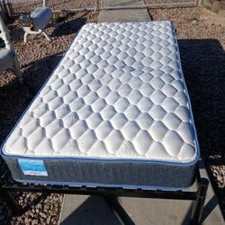 Bed Twin Frem Mattress Good 