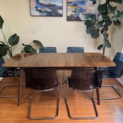 6 Stylish Chairs $200 or best offer)