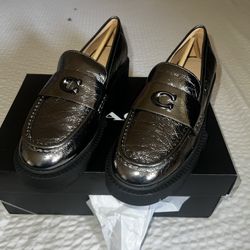 New Coach Leather Met Loafers 