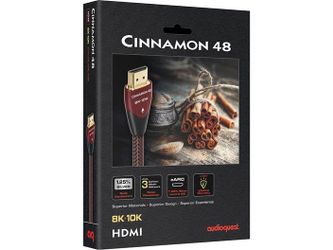 AudioQuest Cinnamon 48
Ultra High Speed 48Gbps HDMI 2.1 cable (1.5 meters/5 feet) BRAND NEW