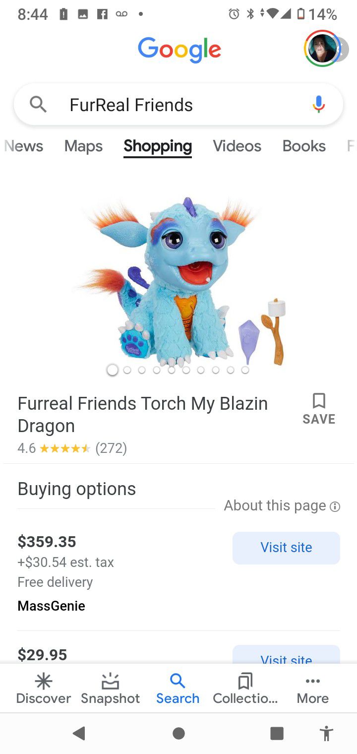 FurReal Friends Dragon