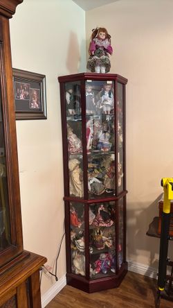 Cherry Wooden Curio