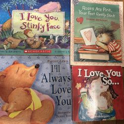 Children's books bundle of 4 