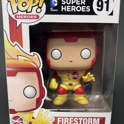 Funko Pop Firestorm #91 And General Zod #1335 