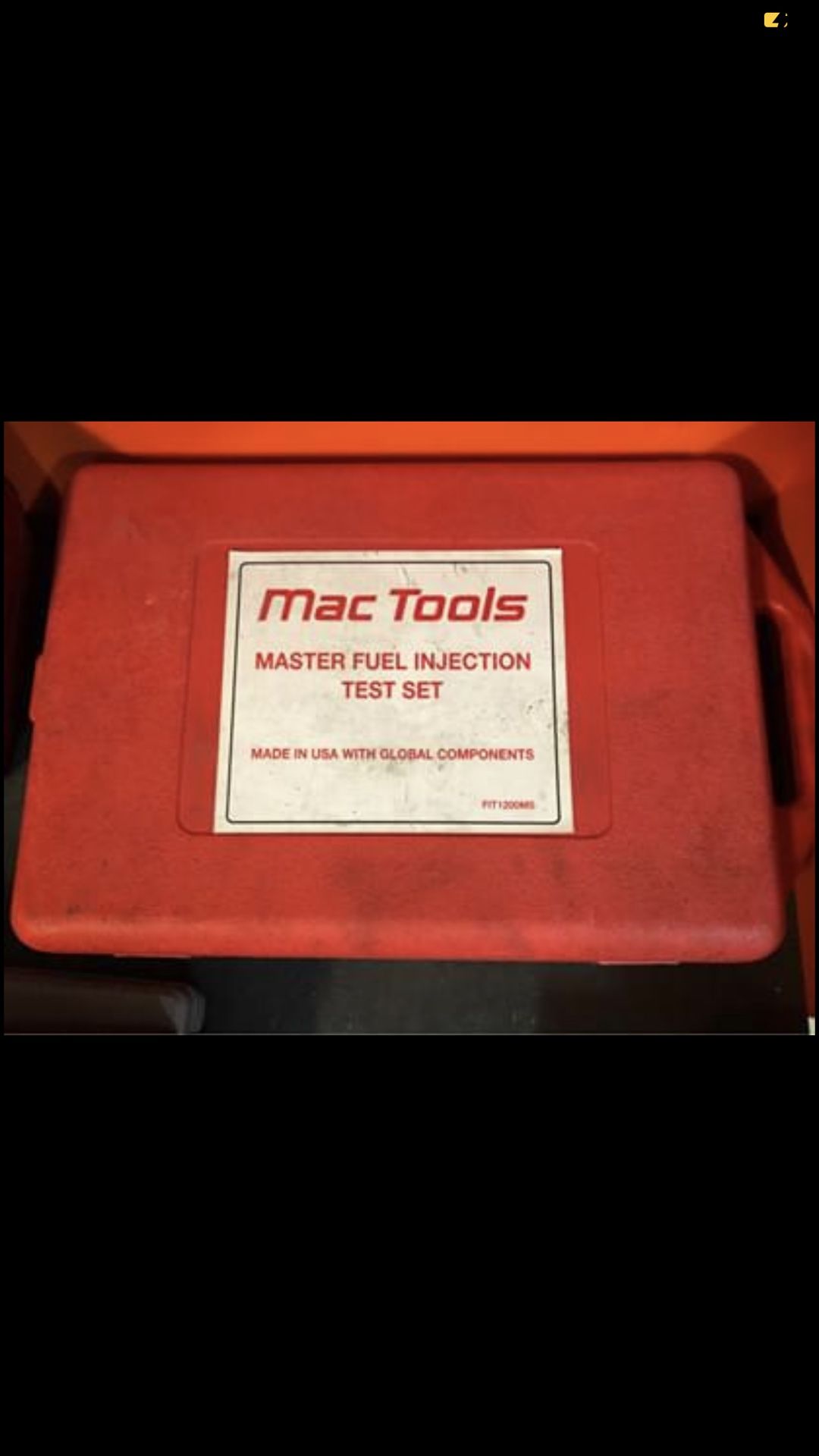 MAC Tools Master Fuel Injector Test Set