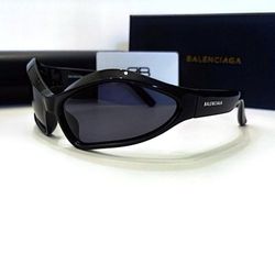 New BALENCIAGA Satin Black 