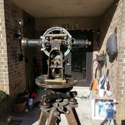 Antique Buff & Berger Boston Survey Transit,serial# 2177 w/Tripod