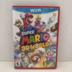 Super Mario 3D World Nintendo Wii U Edition - Complete & Tested