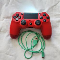 PS4 Controller + USB Charging Cable 
