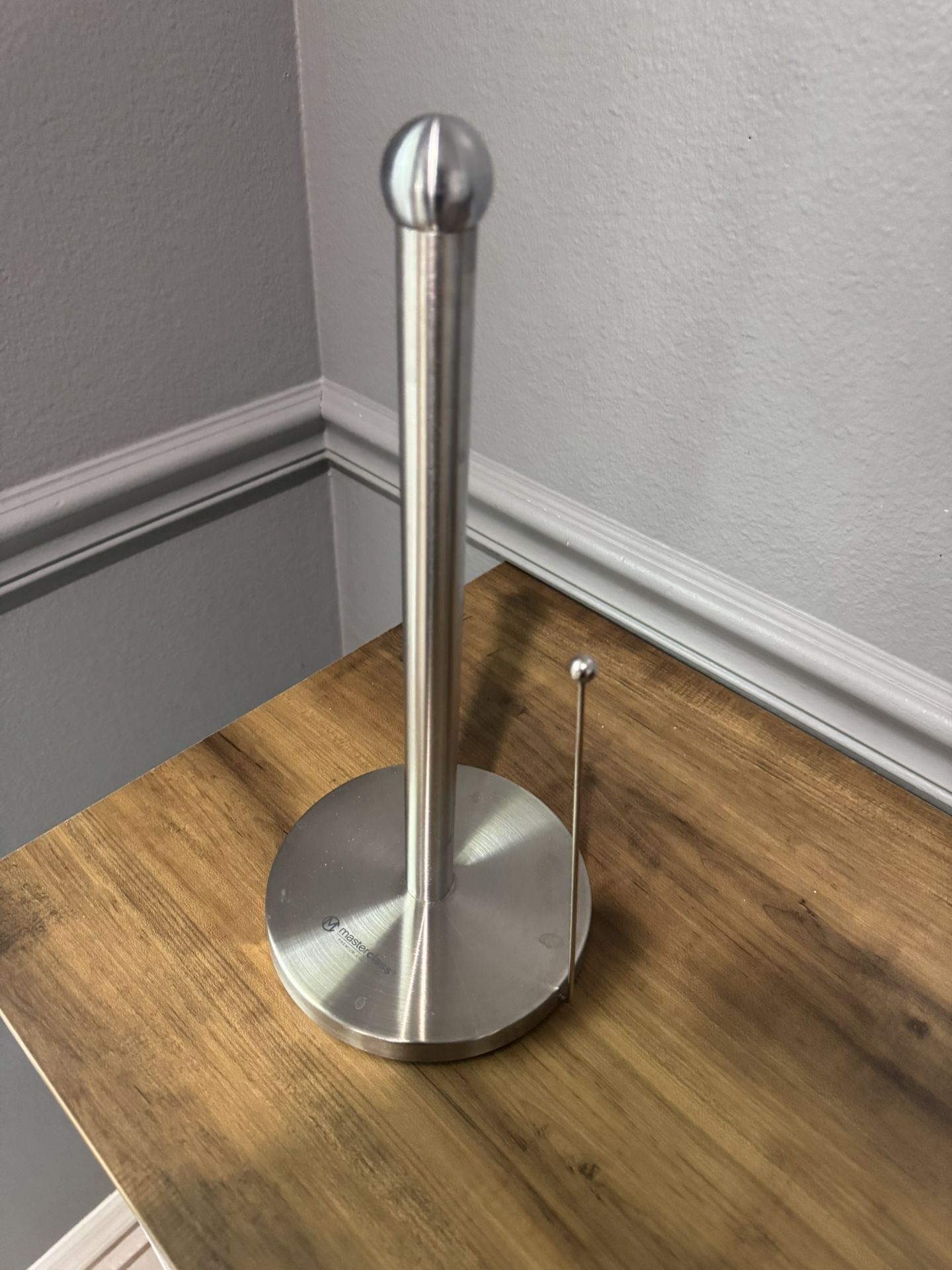 Masterclass Stainless Steel Paper Towel Holder – $5