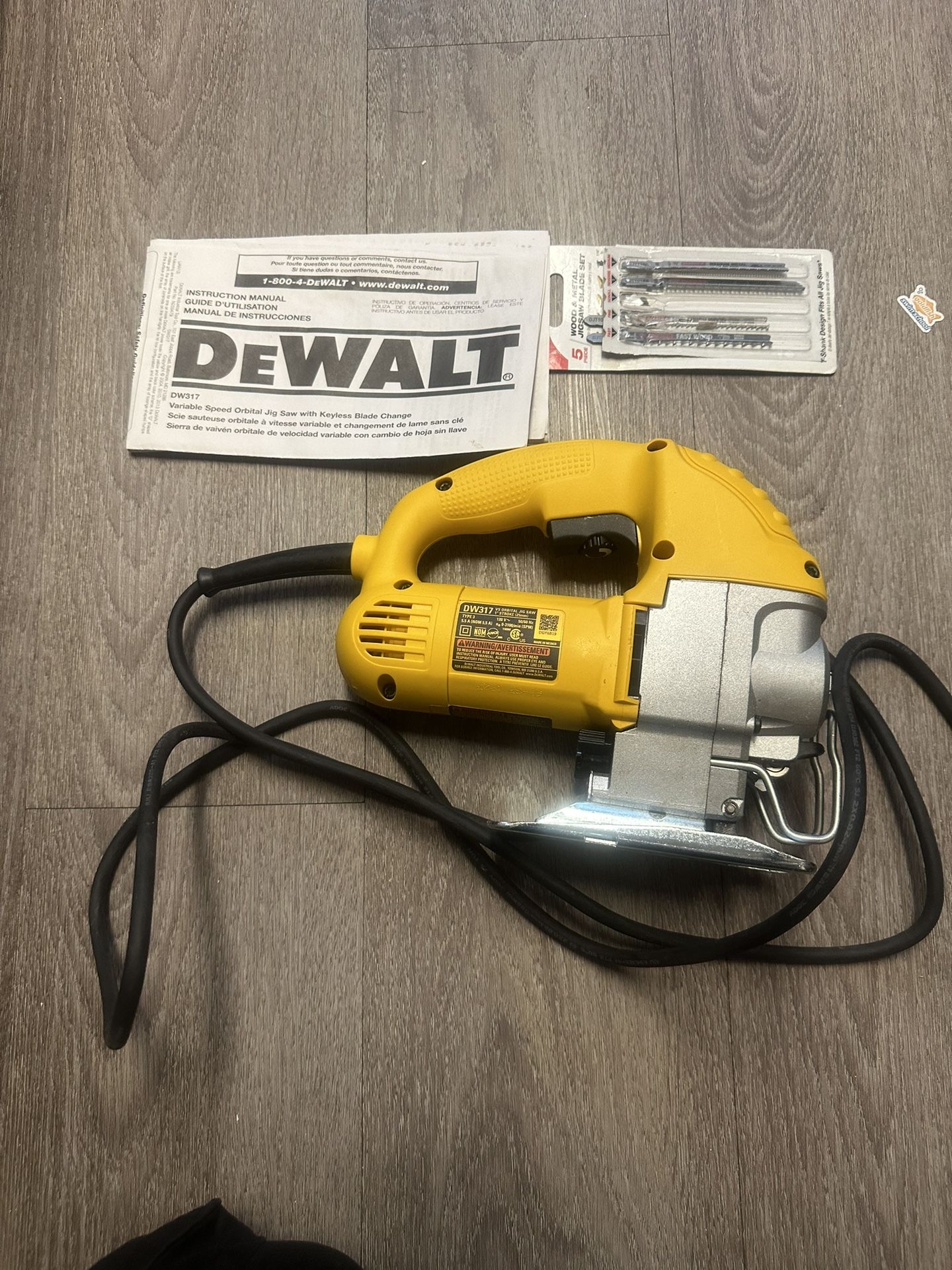 Dewalt Jig Saw