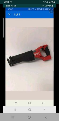 Milwaukee M18 FUEL 18-Volt Lithium-Ion Brushless Cordless SAWZALL Reciprocating Saw (Tool-Only)