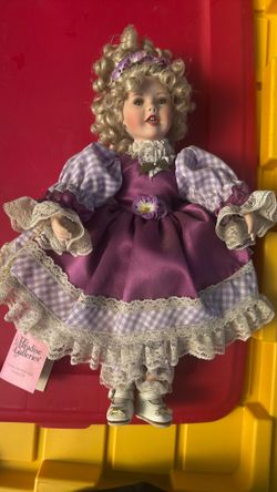 Vintage porcelain Doll