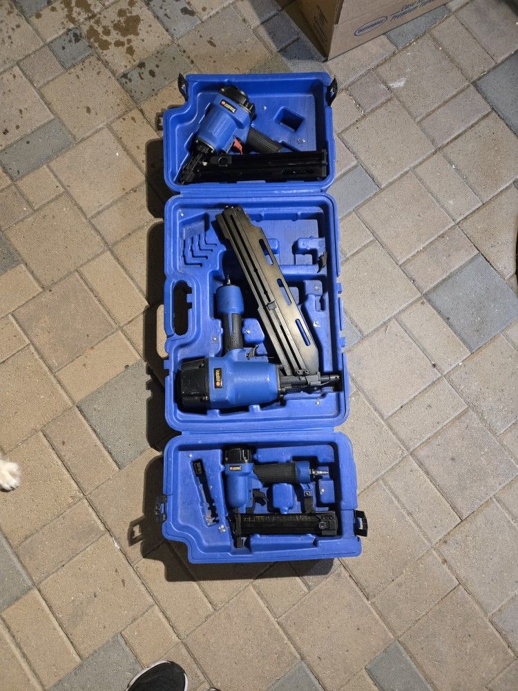 CAMPBELL HAUSFELD NAIL GUN KIT - $125 OBO