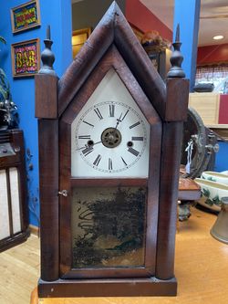 Antique Waterbury Regulator clock