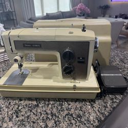 Sears Kenmore model from the 158.xxxx series, likely manufactured in the late 1960s or 1970s