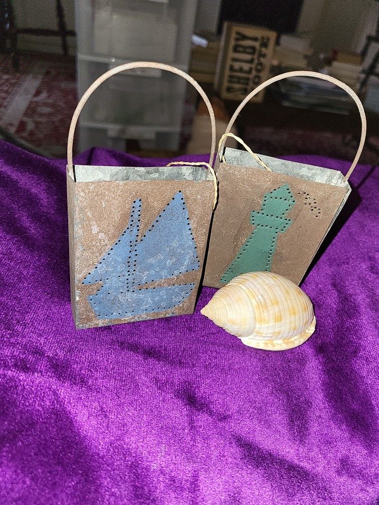 Adorable Nautical Light Boxes