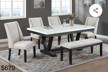 Dining table set