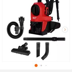 Milwaukee M18 FUEL 18-Volt Lithium-Ion Brushless Red HEPA Multisurface 1 Gal. Cordless 3-in-1 Backpack Vacuum (Vacuum-Only