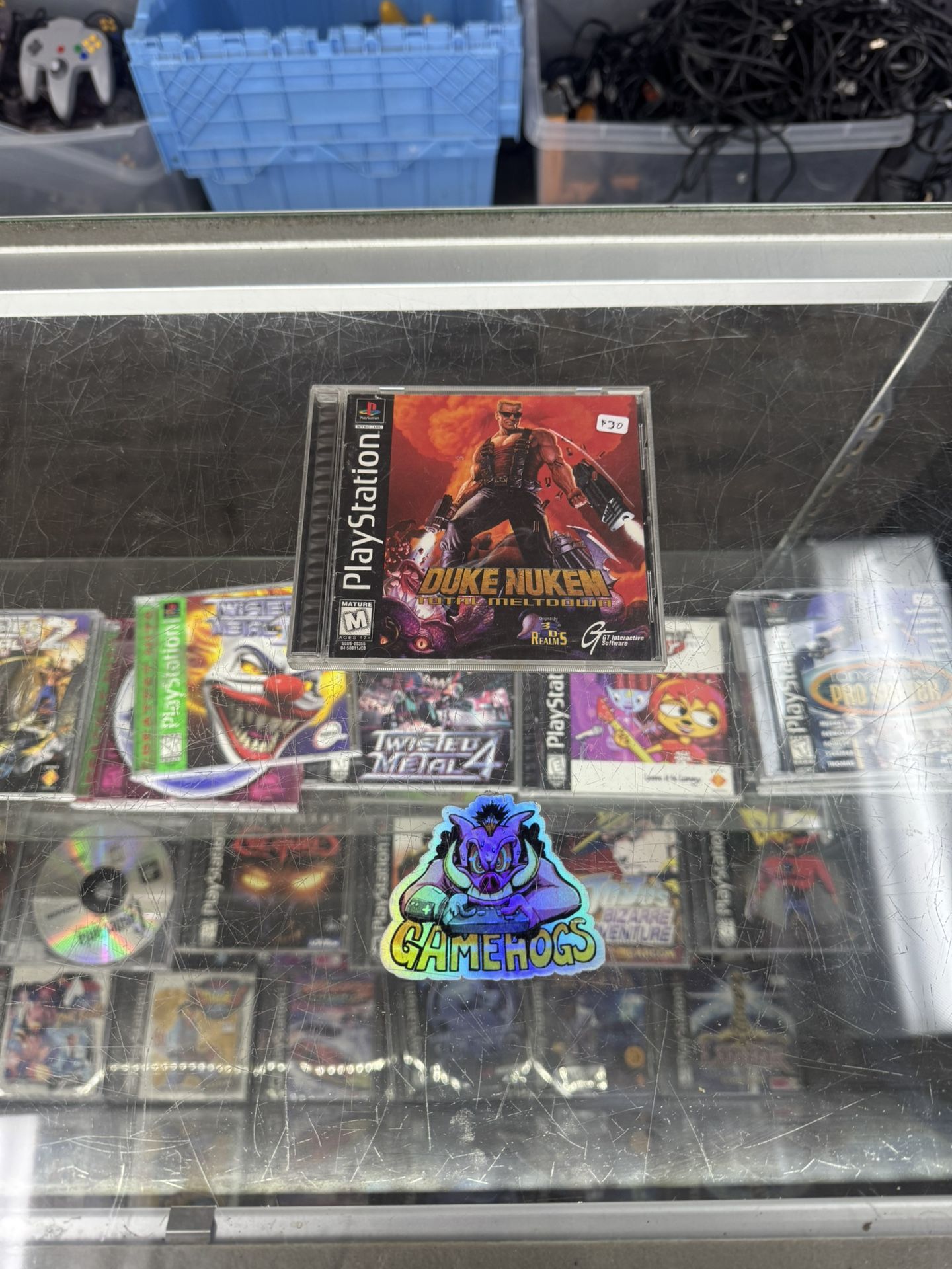 Duke Nukem Ps1 $30 Gamehogs 11am-7pm