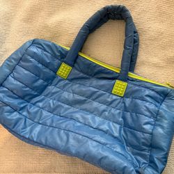 Blue DUFFLE BAG FOR TRAVEL OR SPORTS